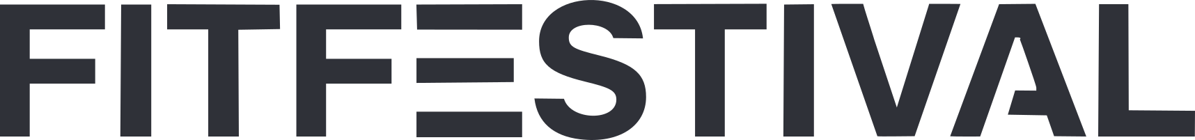 Fit Festival text logo
